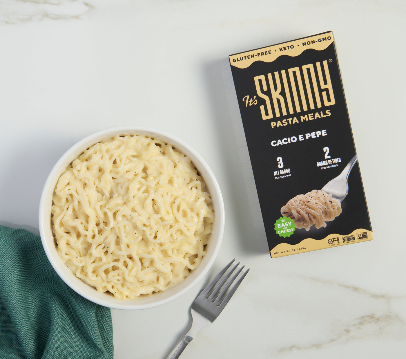 Low Carb, Full of Flavor: Meet It’s Skinny Cacio e Pepe