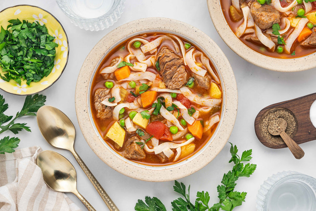 Classic Low Carb Vegetable Beef Soup