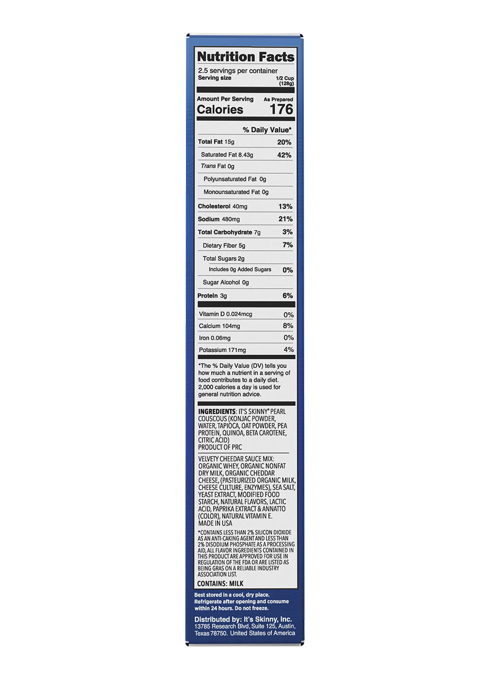 It's Velvety Cheddar