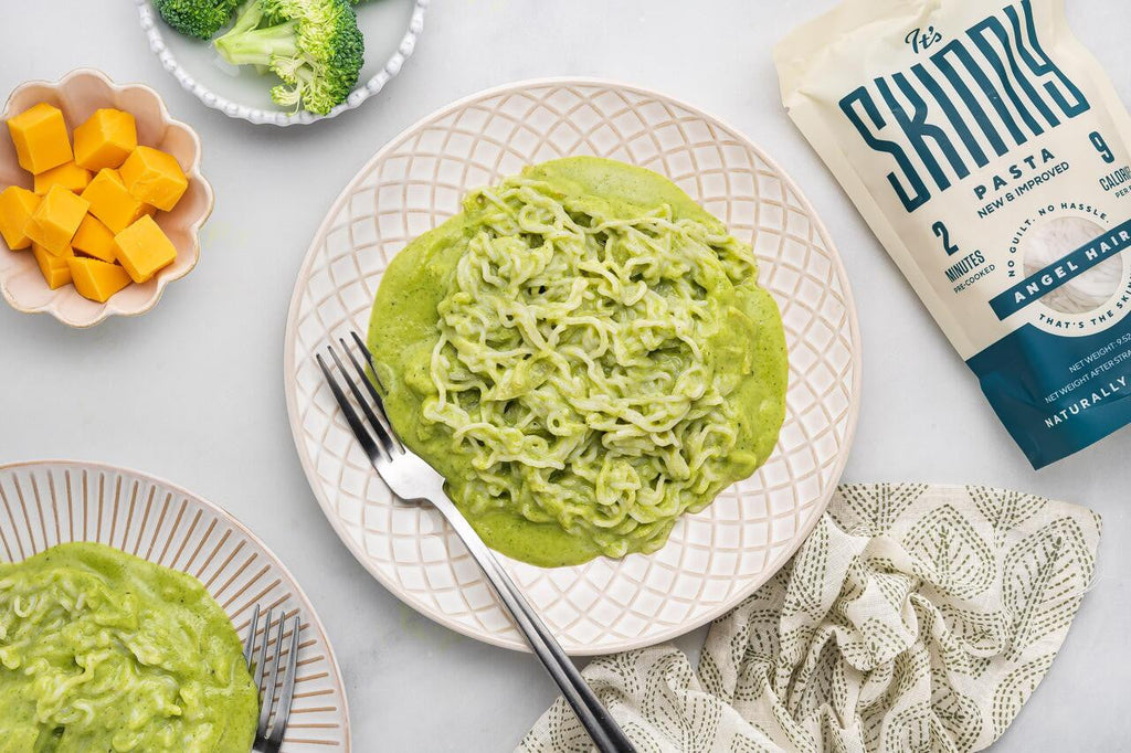 Guilt-Free Broccoli Cheddar Pasta