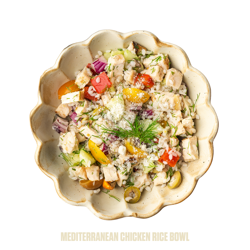 Mediterranean Chicken Bowl with It's Skinny Orzo